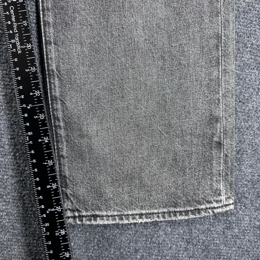 Levi's 501 Original Jeans Mens 34x29 Gray Washed Distressed Straight Leg NWT